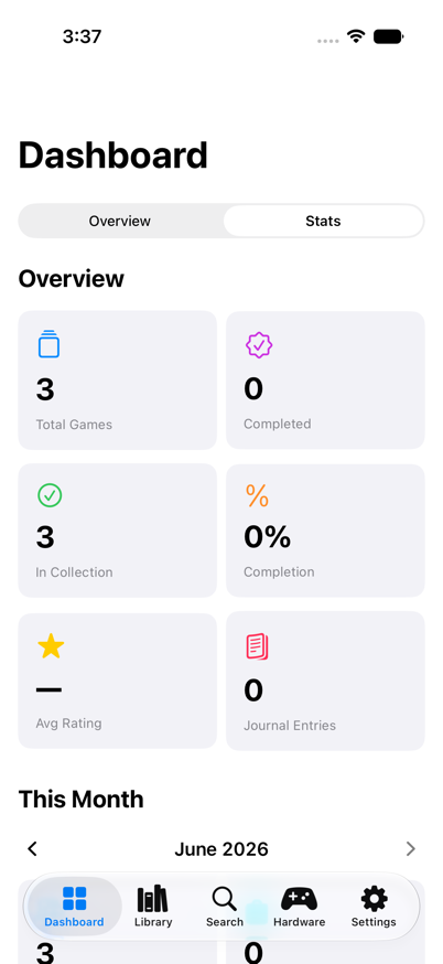 Collection statistics